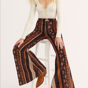 Amazing Free People corduroy flare jeans pants 25